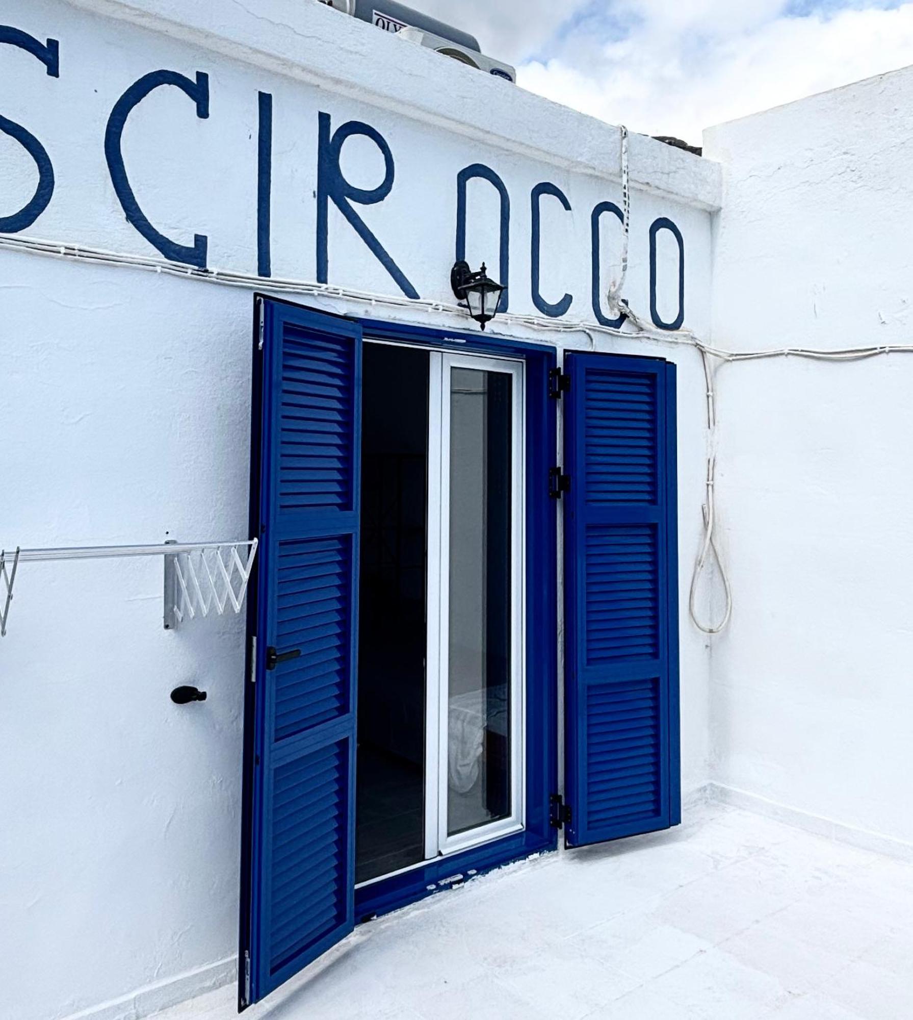 Scirocco Rooms Loutró Eksteriør bilde